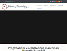 Tablet Screenshot of fabotexitalia.com